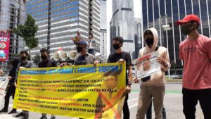 Tolak Rektor Plagiat, Format Sultra Geruduk Kemendikbud