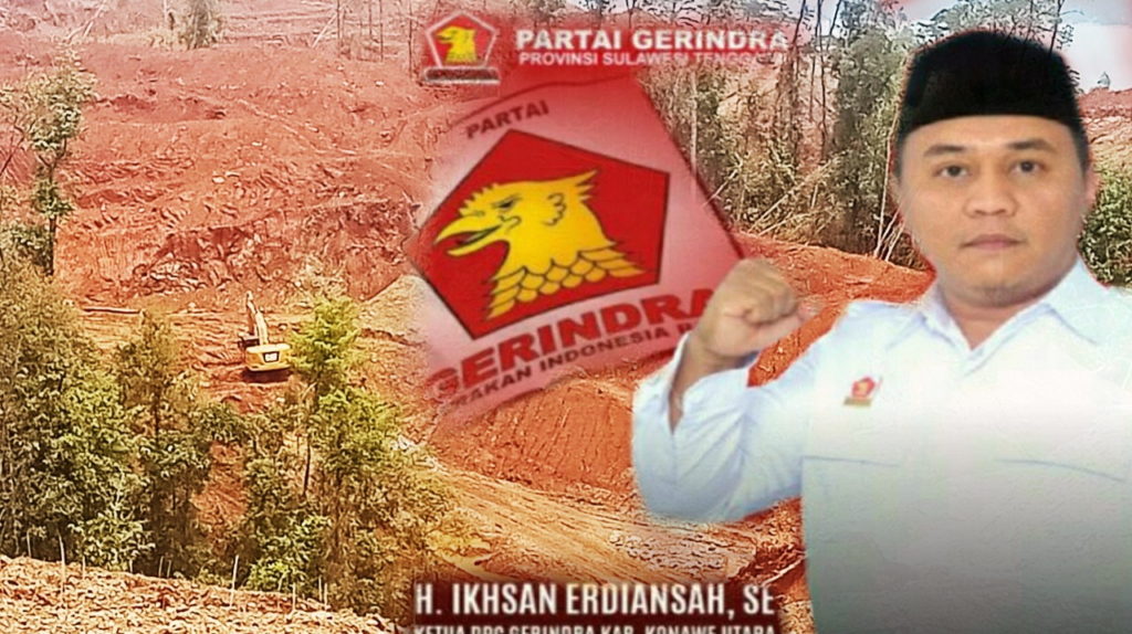 Kekuatan Partai Diduga Bekingi Ilegal Mining PT. Sangia Perkasa Raya di Blok Mandiodo