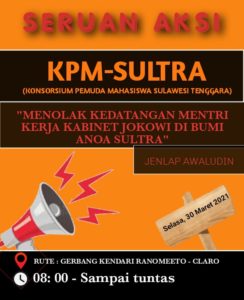 KPM Tolak Kedatangan Tiga Menteri di Sultra