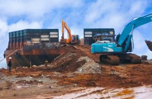 Merasa Dekat Dengan Kapolda, PT ACI Leluasa Lakukan Pembuangan OB di Lahan Masyarakat