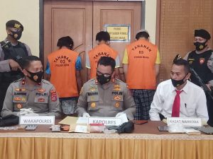 Satres Narkoba Polres Muna Tangkap Tiga Pelaku Tindak Pidana Narkoba, 23,12 Sabu Ditemukan