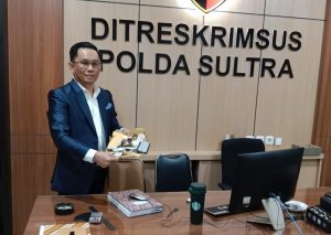 Sambangi Polda Sultra, PT PDP Serahkan Kunci Alat Berat yang Disita