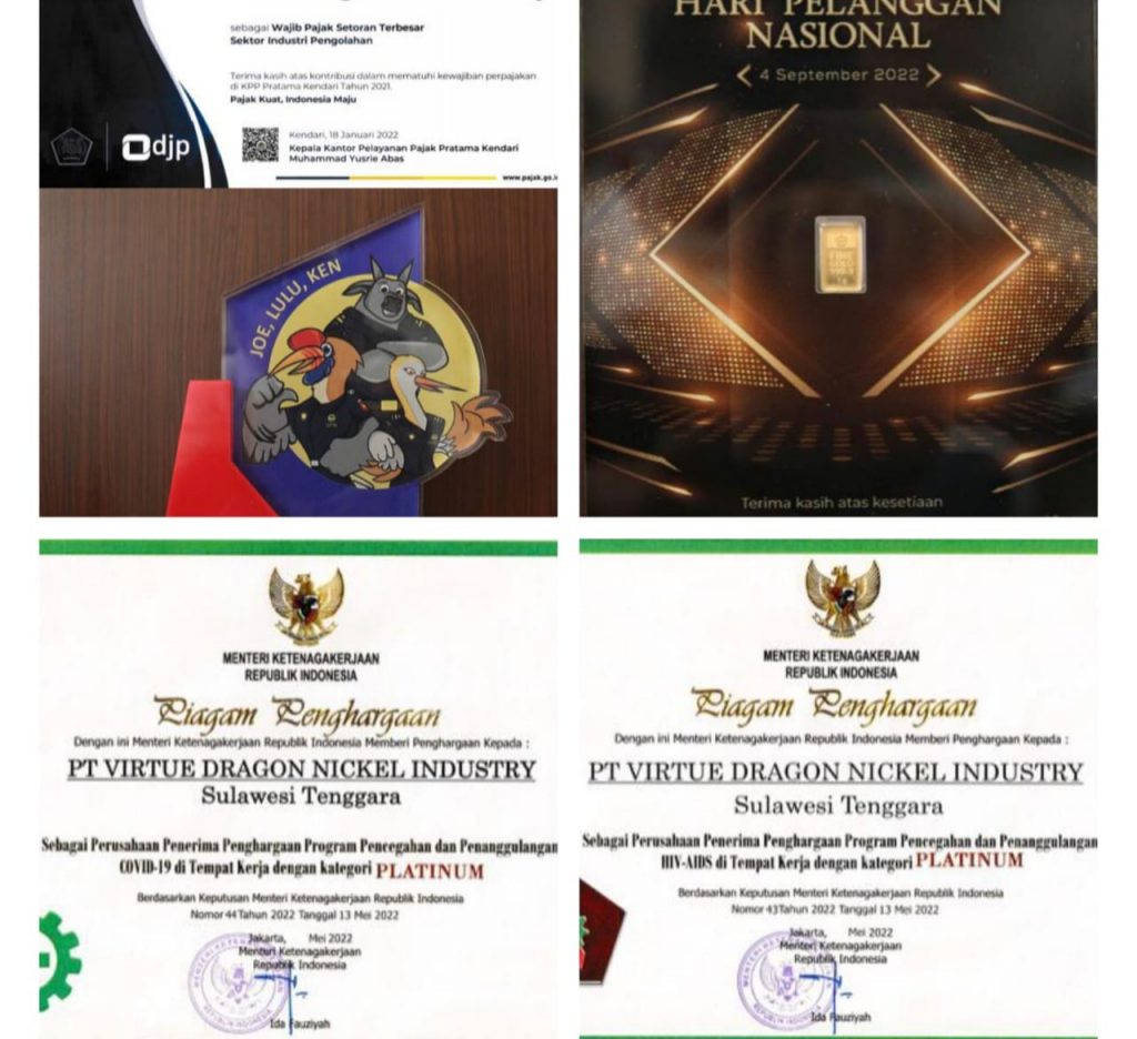 Sepanjang Tahun 2022, PT VDNI Dianugerahi Berbagai Penghargaan