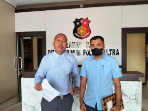 Sambangi Polda Sultra, Tim Kuasa Hukum PT GAN Pertanyakan Tindak Lanjut Laporan Dugaan Pemalsuan