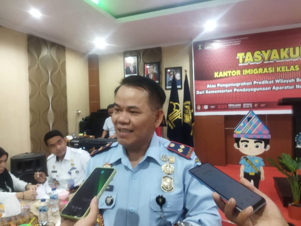 Mendapat Predikat WBK, Kantor Imigrasi Kelas 1 Kendari Gelar Tasyakuran