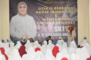 Sambut 2023, Siska Karina Imran Bersama BKMT Gelar Zikir dan Doa Bersama