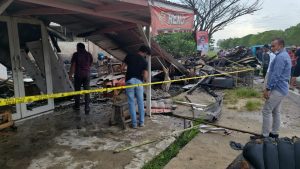 Sijago Merah Kembali Beraksi, Lalap Dua Kios dan Satu Gudang di Kendari