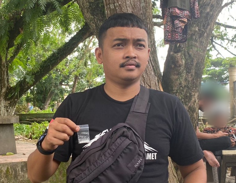 Satu Saset Berisikan 0,40 Gram Sabu Ditemukan di ATM Drive Thru BNI Kendari
