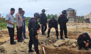 Buruh Bangunan di Kendari Temukan Bom Aktif   Peninggalan Perang Dunia II, di Komplek The Villas