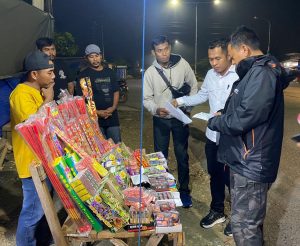 Polresta Kendari Razia Penjualan Petasan Ilegal
