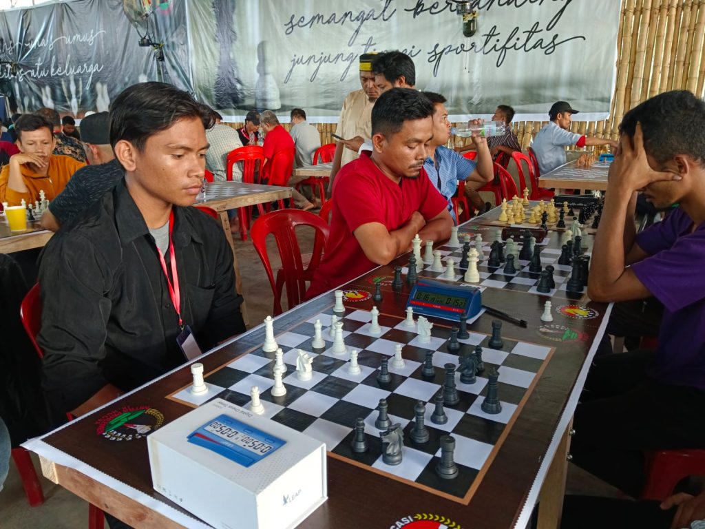 Resmi Bergulir, Pj Walikota Kendari Apresiasi Kejuaraan Catur Mitra Parlemen Hugua Cup