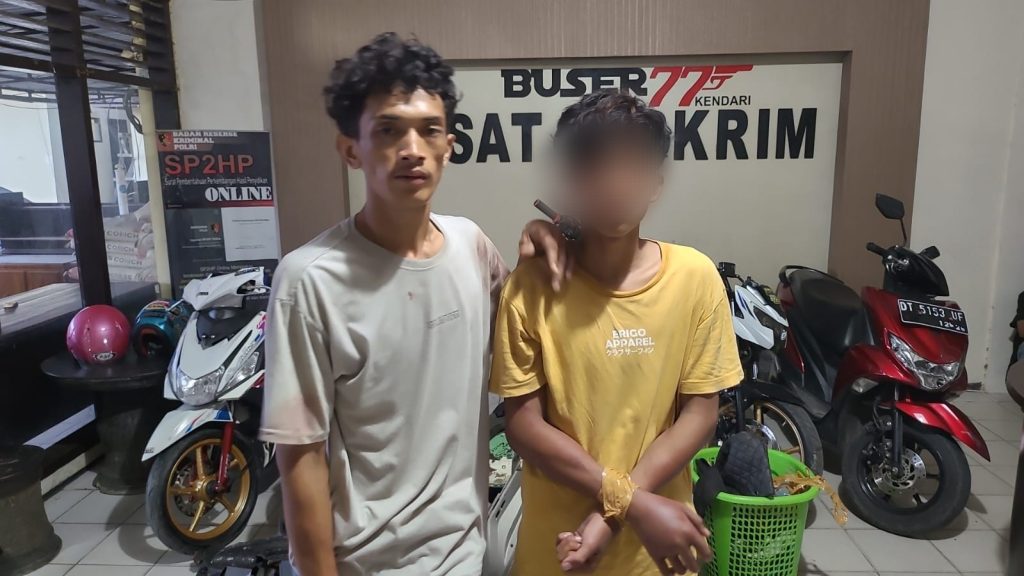 Beraksi di Tujuh TKP, Tiga Pelaku Curas Dibekuk Tim Buser77 Polresta Kendari