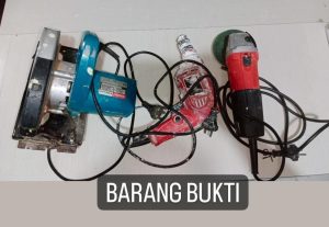 Mencuri Perkakas Pertukangan, Pria di Kota Kendari Diamankan Tim Buser77