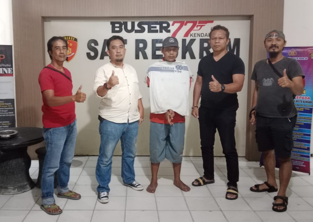 Tim Buser 77 Polresta Kendari Bekuk Pelaku Tindak Pidana Pencurian Uang Tunai