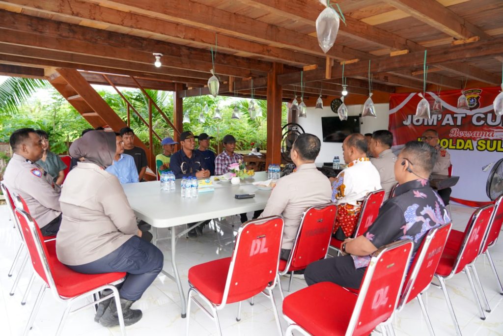Wakapolda Sultra Dengar Keluhan Warga Konda Maraknya Peredaran Narkoba