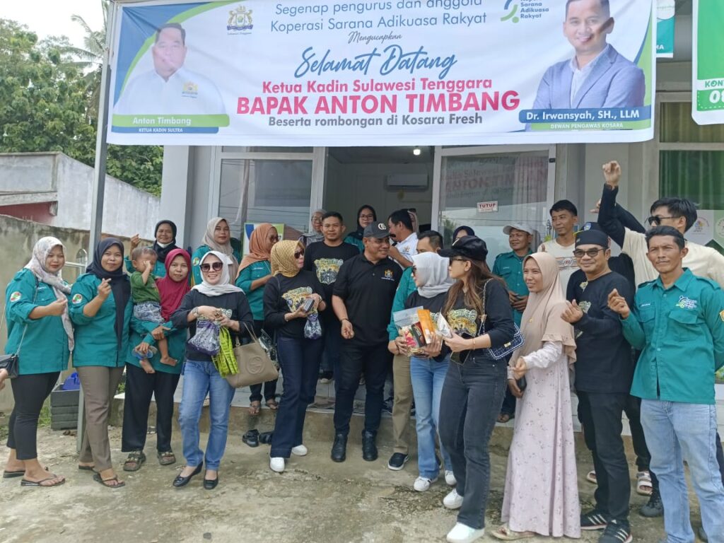 Sambangi Binaan UMKM Koperasi Kosara, Langkah Kadin Sultra Dongkrak Produk Lokal