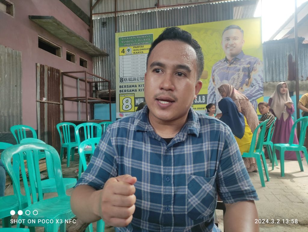 Raih Suara Tertinggi Internal Partai Golkar, Muh Maulana Ali Amankan Satu Kursi DPRD Kota Kendari