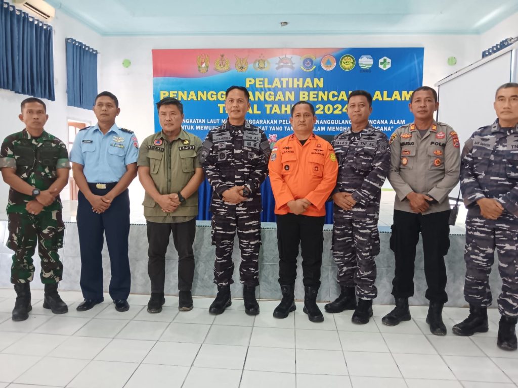 Lanal Kendari Gelar Pelatihan Penanggulangan Bencana Alam 2024