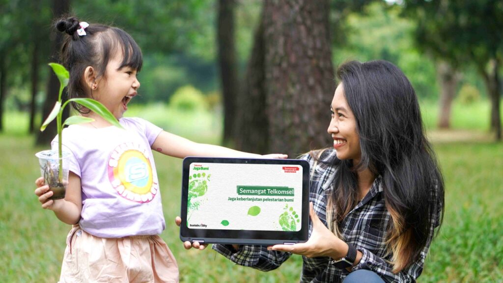 Momen Peringatan Hari Bumi, Telkomsel Ajak Pelanggan Ciptakan Jejak Kebaikan dalam Menjaga Bumi