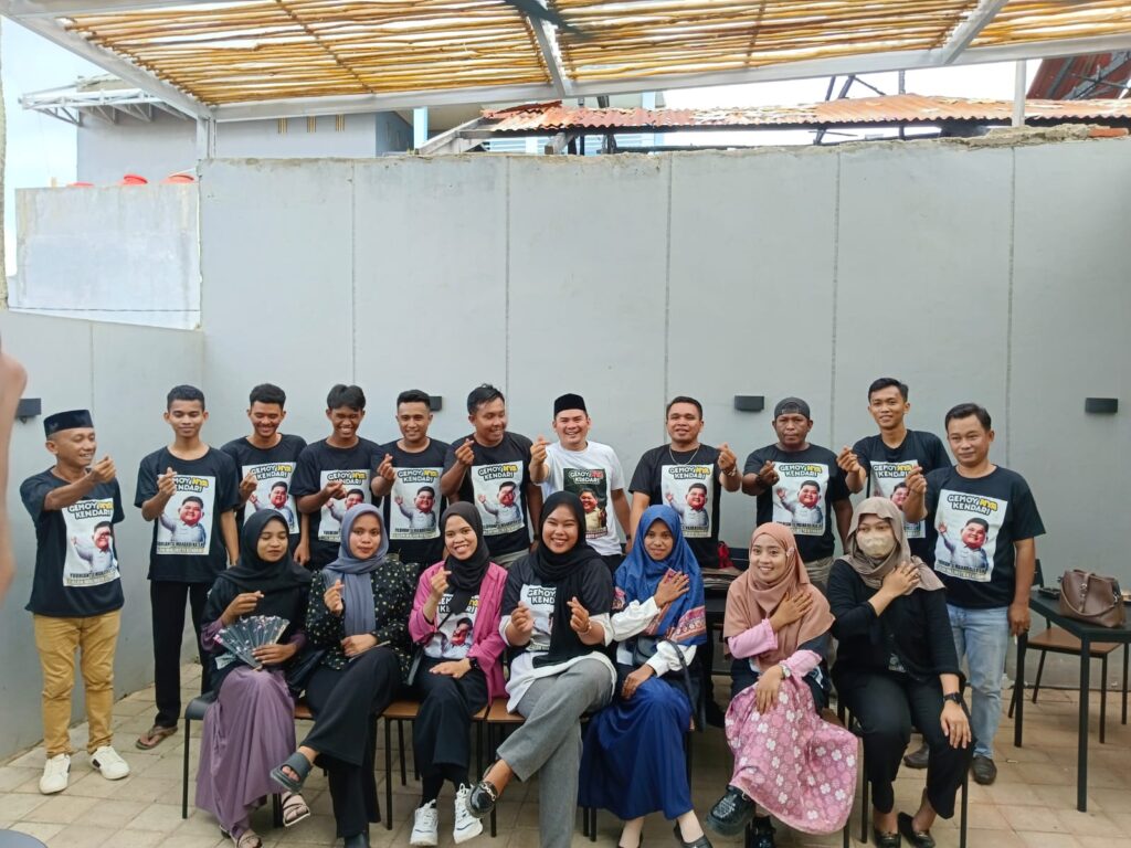 Panji Muda Sultra Deklarasi Dukung Yudhianto Mahardika Maju Pilwali Kota Kendari 2024