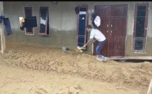 Banjir Parah di Kecamatan Wuawua, Aktivitas Warga Lumpuh Total