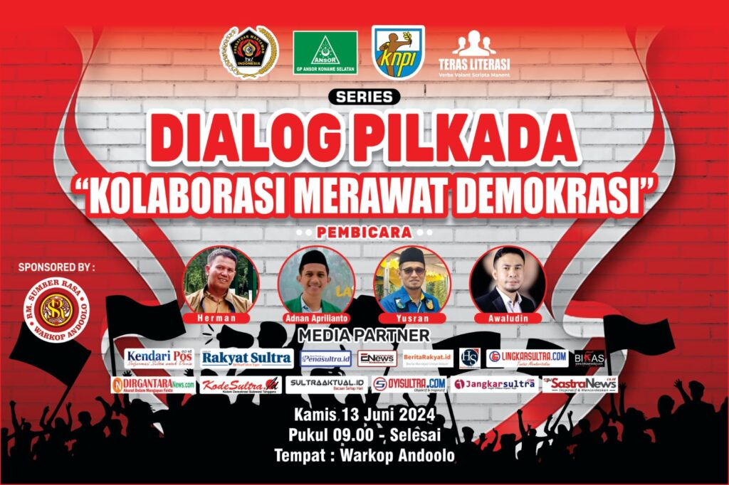 Pemuda Konawe Selatan Gelar Dialog Pilkada untuk Jaga Demokrasi Sejuk dan Bersih
