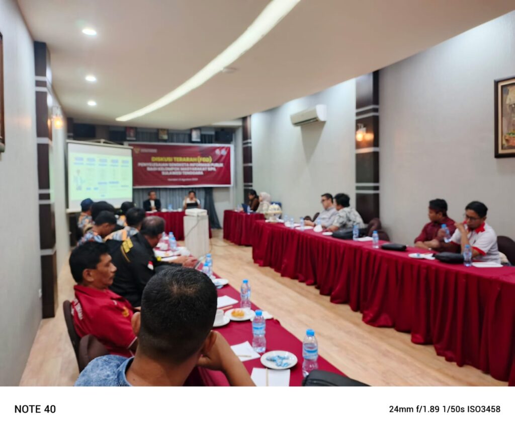 KI Sultra Bahas Penyelesaian Sengketa Informasi Publik Bagi Masyarakat Sipil