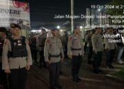 Patroli Skala Besar Operasi Mantap Praja Anoa 2024: Satgas Banops Ditpolairud Polda Sultra Laksanakan Apel Malam