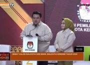 Debat Perdana Pilwali: Yudhi-Nirna Paparkan Visi Kendari Maju, Aman dan Bersih