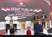 Debat Pertama, ASR-Hugua Sampaikan Visi Sultra Maju dengan Dukungan Penduduk Usia Produktif