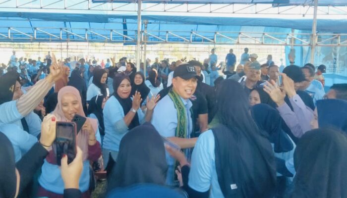 Kampanye di Konut, Andi Sumangerukka Janjikan Pengabdian Penuh untuk Sultra