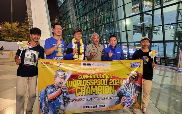 Aldi Satya Mahendra, Juara Dunia WorldSSP300 2024, Kembali ke Indonesia Bawa Trofi