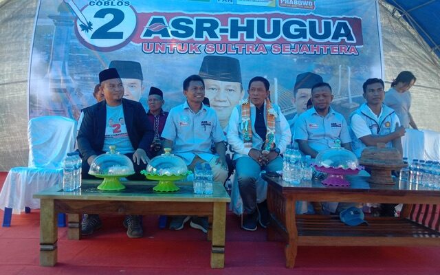 ASR-Hugua Janjikan Prioritas Pembangunan Ekonomi Desa saat Kampanye di Mawasangka Tengah