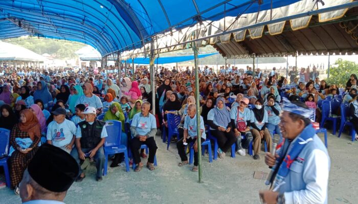 Andi Sumangerukka-Hugua Siap Atasi Keluhan Infrastruktur dan Banjir di Kapontori