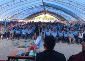 Ribuan Warga Mawasangka Dukung ASR-Hugua saat Kampanye di Buton Tengah