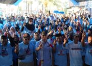 Ribuan Warga Tirawuta Padati Kampanye, ASR Optimis Raih Dukungan 60% di Kolaka Timur