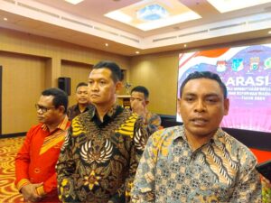 Wujudkan Pilkada Aman, Polresta Kendari Gandeng Bupati, KPU dan Bawaslu Konkep Deklarasi Damai