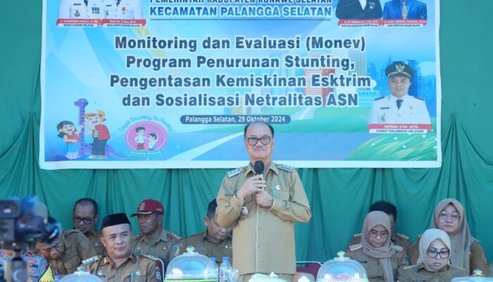 Bupati Surunuddin Targetkan Nol Stunting dan Kemiskinan Ekstrem di Akhir Tahun 2024