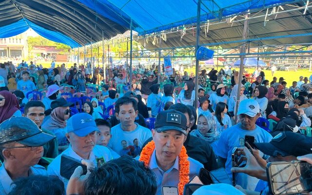 Kampanye di Kolaka Timur, ASR-Hugua Serukan Pesan Prabowo soal Perubahan dan Pembangunan Berkelanjutan