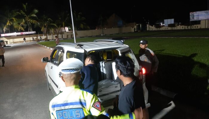 Polres Konsel Gelar KRYD untuk Jaga Kondusifitas Jelang Pilkada 2024