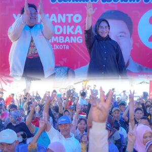 Warga Kendari Barat Sorak ‘Wali Kotaku!’ Dukung Yudhi-Nirna di Pilwalkot 2024