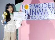 Aleesya Siswi SMP Negeri 9 Kendari Rebut Best Pose 3 Diajang Top Model Runway Sultra 2024