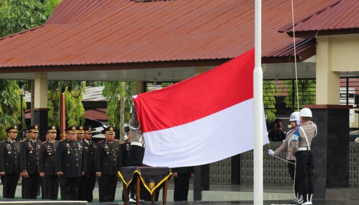 Polda Sultra Gelar Upacara Peringatan Hari Pahlawan 2024