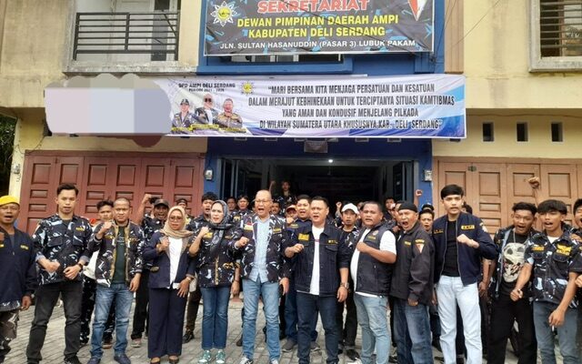 Ketua DPD AMPI Deliserdang Herman Nauli Nasution Gelar Sosialisasi dan Deklarasi Pilkada Damai Sumut 2024