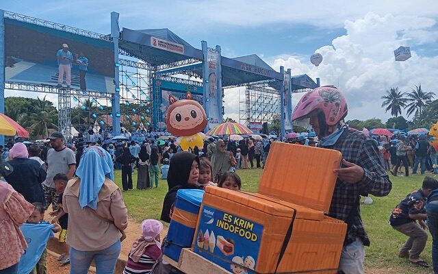 Kampanye Akbar ASR-Hugua di Kendari Bawa Dampak Positif Bagi Pelaku UMKM