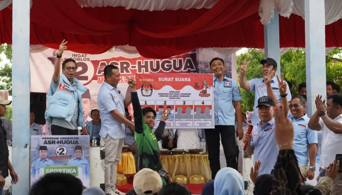 Relawan Yakin ASR-Hugua Menang 90% di Samaturu Kolaka
