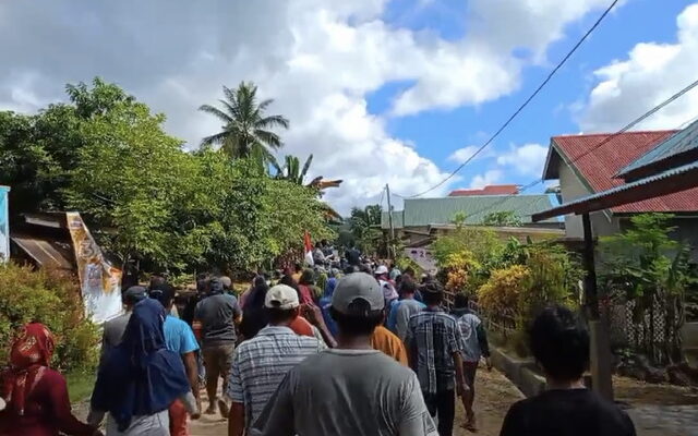 Ratusan Warga Wawonii Desak PT GKP Hentikan Aktivitas Pertambangan dan Angkat Kaki dari Konkep