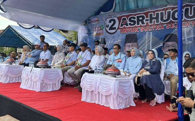 ASR-Hugua Prioritaskan Pengembangan Pariwisata Wakatobi saat Kampanye di Wangi-Wangi