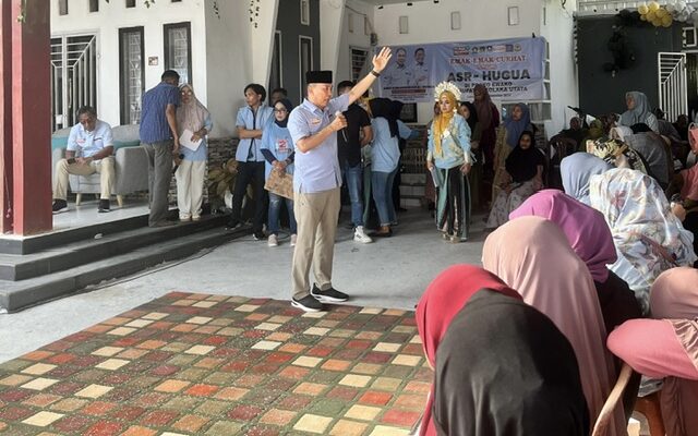 Antusiasme Warga Ranteangin Sambut ASR di Kampanye Pilkada Sultra