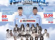 Pesta Rakyat Berkah Part 1 ASR-Hugua di Kendari Bakal Dimeriahkan Artis Ibu Kota dan Lapak UMKM